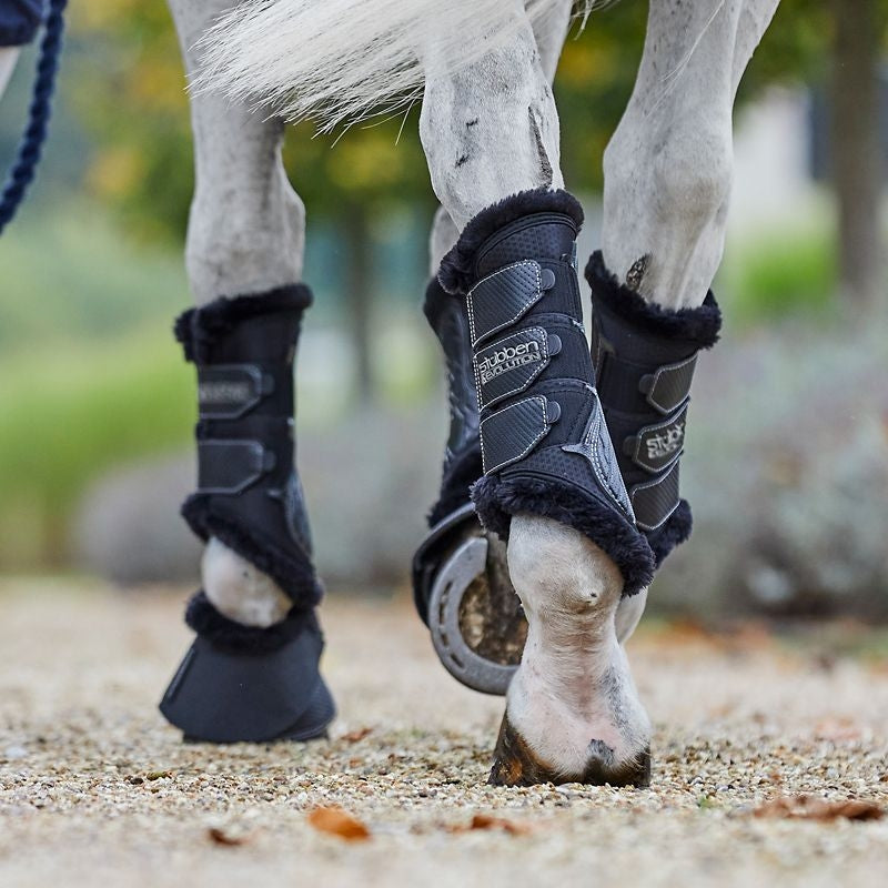Stubben Airflow Brushing Boots with Fleece