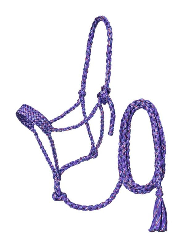 Tough1 Premium Mule Tape Halter with Lead
