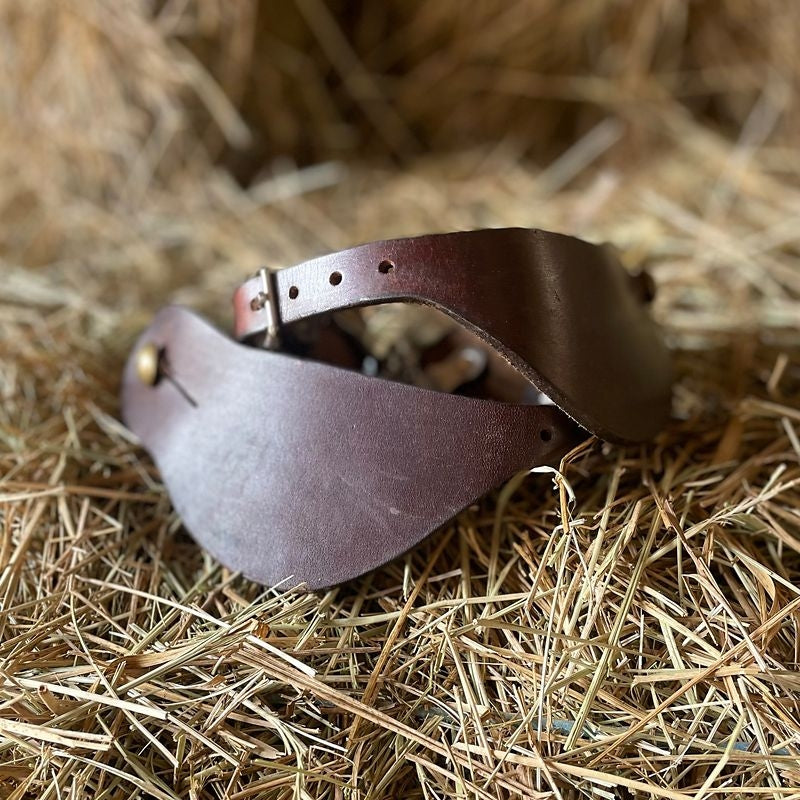 Tory Dark Harness Cowboy Spur Straps
