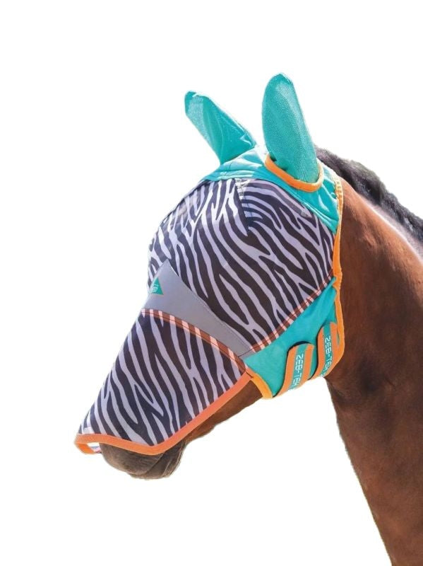 Shires Zeb-Tek Fly Mask