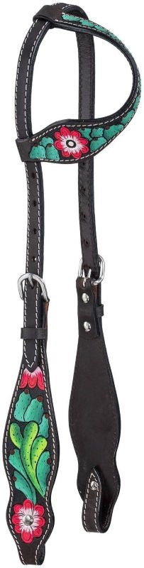 Royal King Pink Cactus Pony Single Ear Headstall