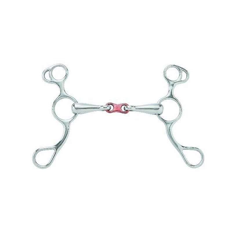 Shires French Link Sliding Gag