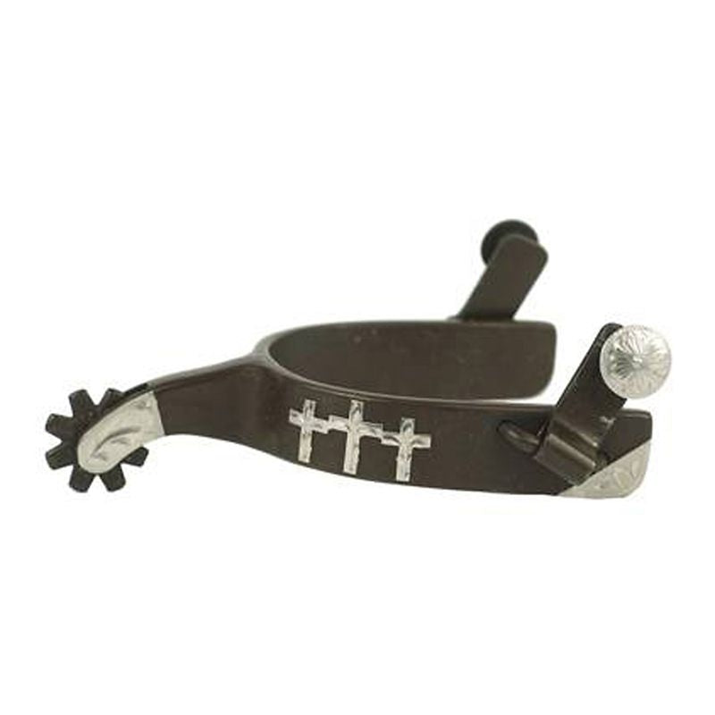 Metalab Cowboy Collection Spurs 3 Crosses