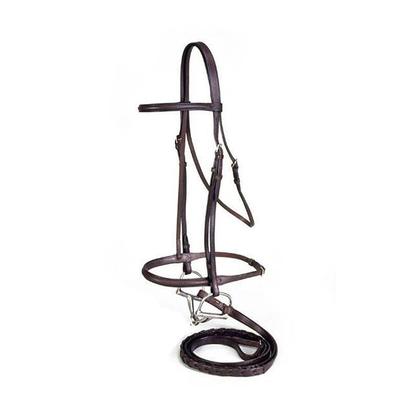 EquiRoyal Raised English Bridle