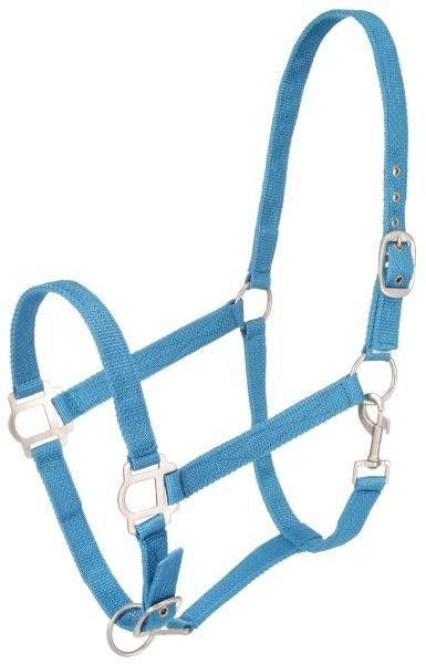 Tough1 Nylon Halter w.Satin Hrdw 6 Pk