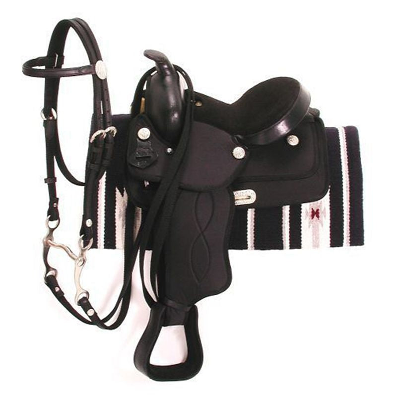 King Series Jr Premier AA Saddle Package