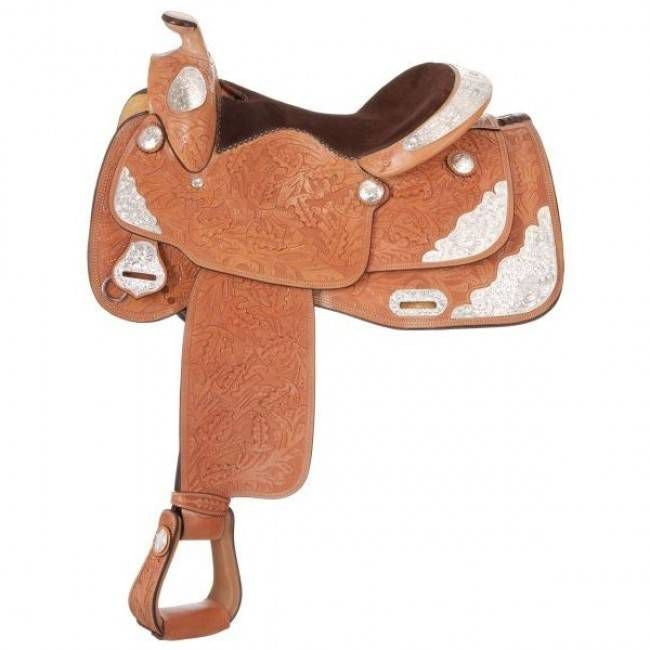 Silver Royal Oak Show Saddle Pkg
