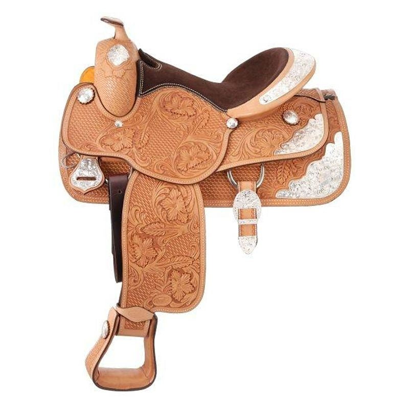 SRoyal Challenger Silver Star Show Saddle