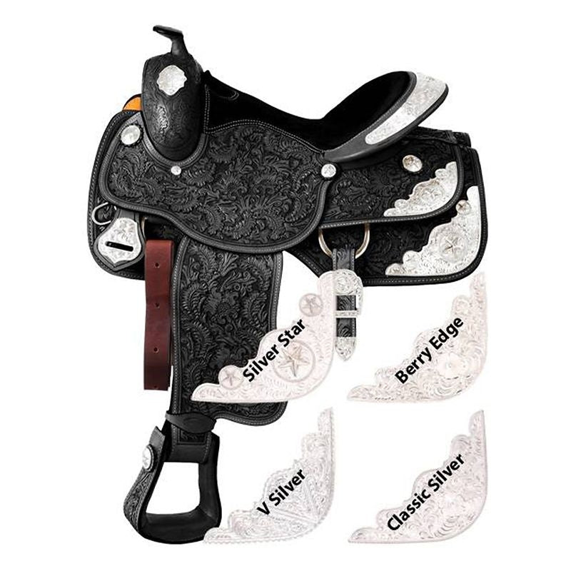 SRoyal Yth Grandview Silver Show Saddle