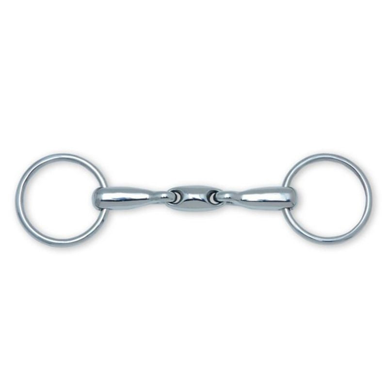 Metalab Double Jointed Oval Link Bradoon 16mm