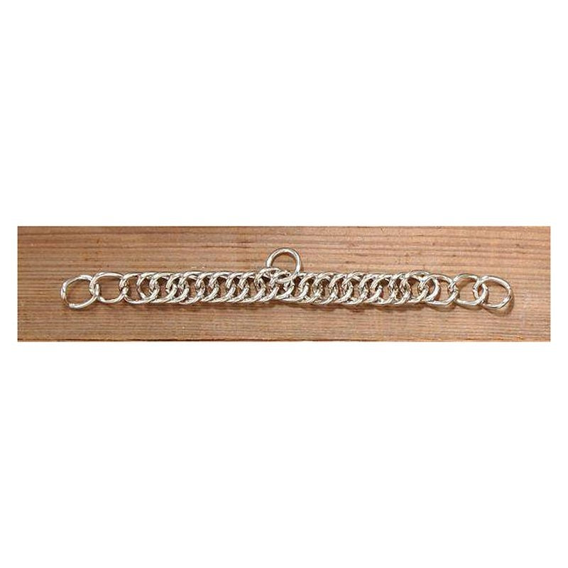 Equiroyal Chrome Plated English Curb Chains 8.5
