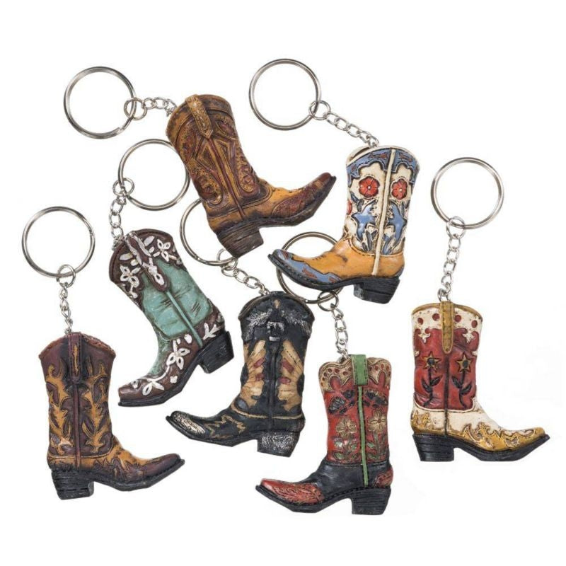 Tough1 Keychain Cowboy Boot 7 Pack