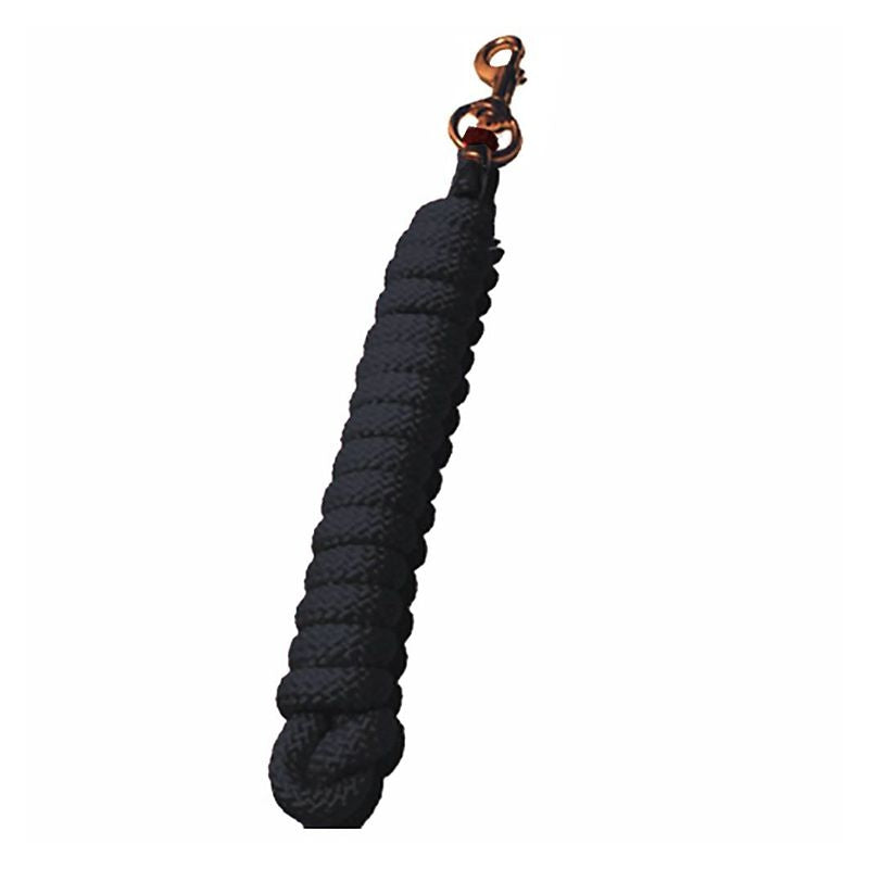 Braided Poly 8ft Lead with Solid Brass Snap