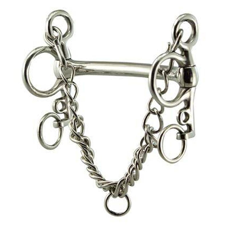 Coronet Mullen Mouth Pelham Bit 2 1/2 Cheeks