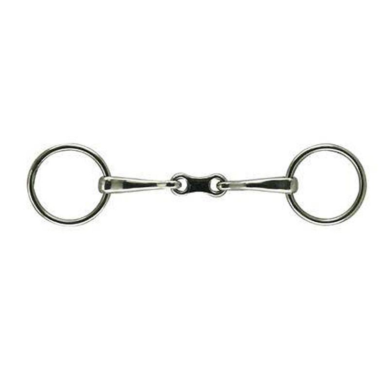 Coronet French Link Solid Mouth Bit