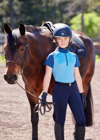 Kerrits Kids Coolcore Silicone Full Leg Tech Tights