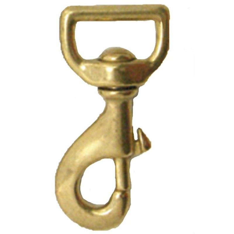 Solid Brass 017 Flatstrap Bolt Snap