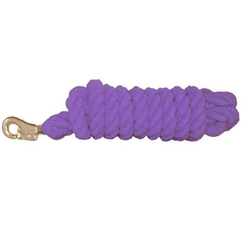 Cotton Lead Rope With Bull Snap