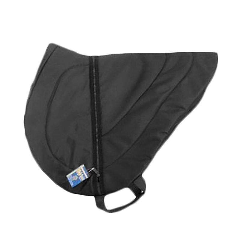 High Spirit Lined Saddle Bag Black