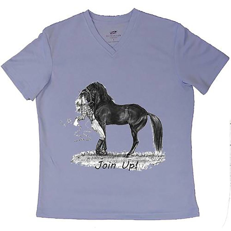 Intrepid Join Up V-Neck Ladies Tee Shirt