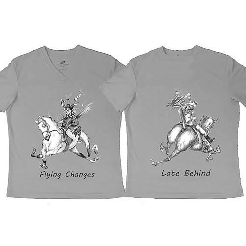 Intrepid Flying Lead Changes VNeck TShirt