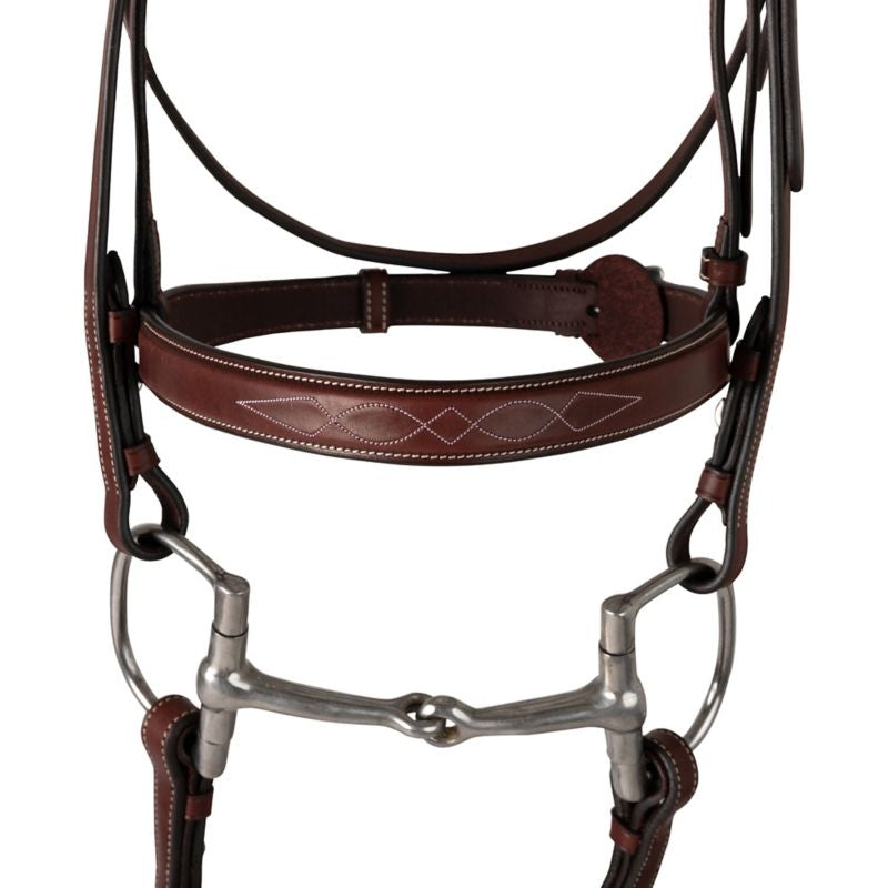 Huntley Eq Fancy Stitched Hunter Bridle