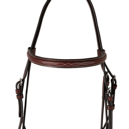Huntley Eq Fancy Stitched Hunter Bridle