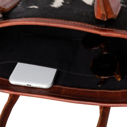 Huntley Equestrian HoH Leather Tote Bag