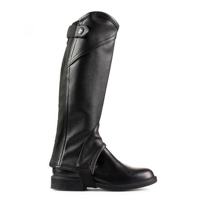 Horze Jr Leather Chaps 10 Black