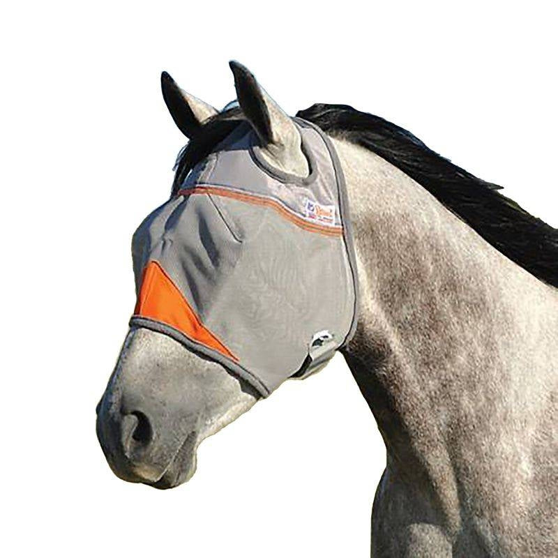 Cashel Crusader Print with Ears Fly Mask