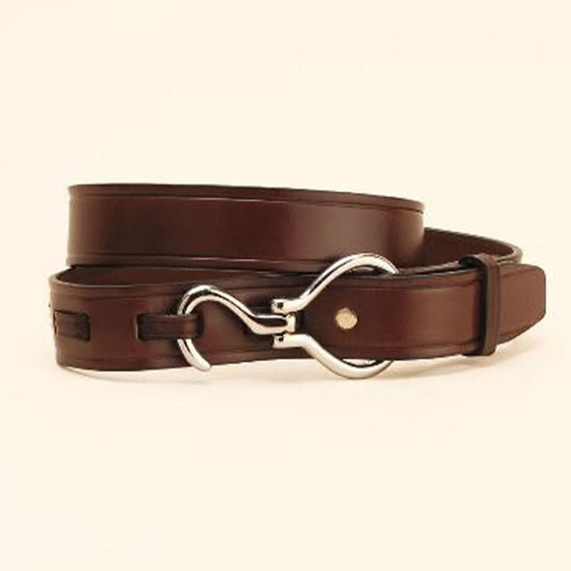 Tory Leather 1 1/4in Belt with Hoof Pick Buckle