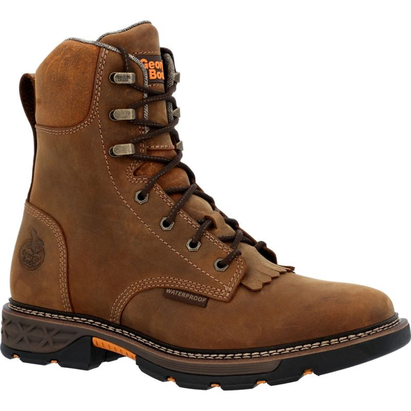 Georgia Boot Mens Sq Toe Lacer Boot