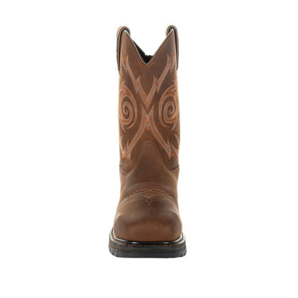 Georgia Boot Mens SqToe Steel Toe Boot