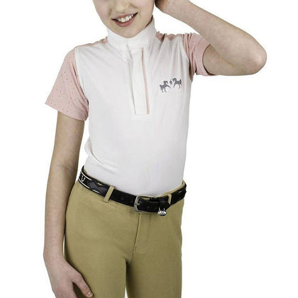 Equine Couture Kids Magda EquiCool Short Sleeve Sh