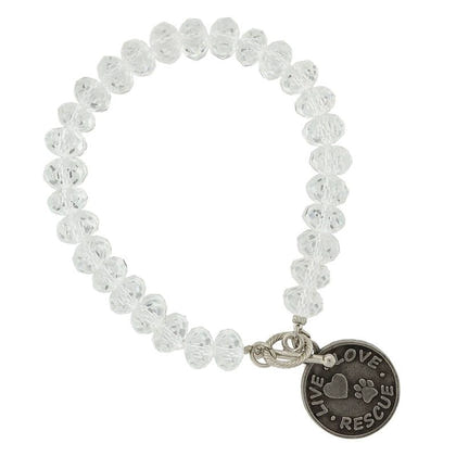 1928 Jewelry Live Love Rescue Bracelet