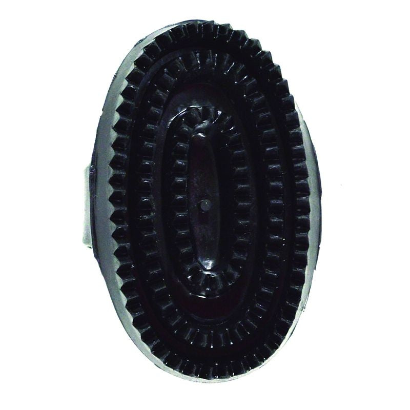 Partrade Junior Soft Rubber Curry Comb Black