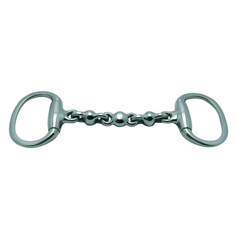 Metalab Waterford Triple Links Eggbutt Snaffle