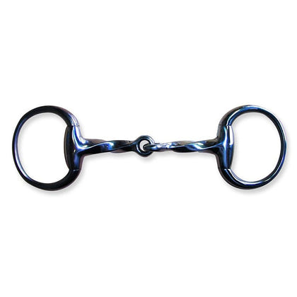 Metalab 20 Mm Jointed Twisted Eggbutt Snaffle