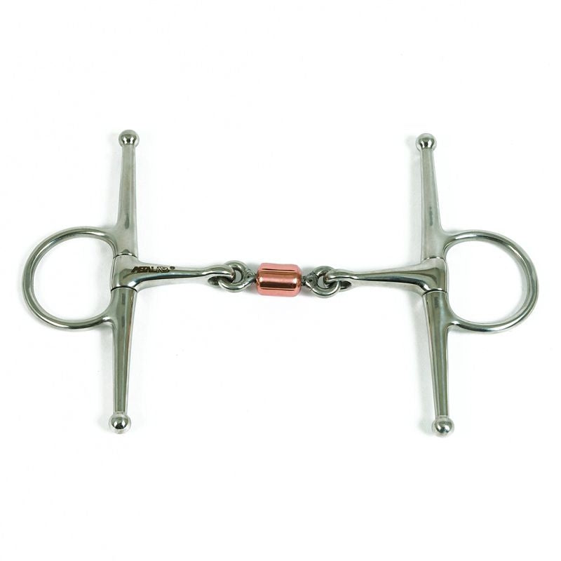 Dbl Jointed 11 Mm Copper Player Link FC Snaffle