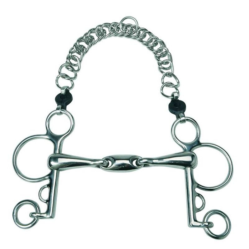 Metalab Double Jointed 17 Mm Oval Link Pelham