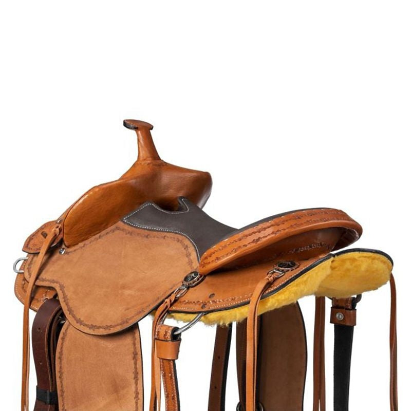 Brisbane Trail Roughout With Horn 15in Medium Oil