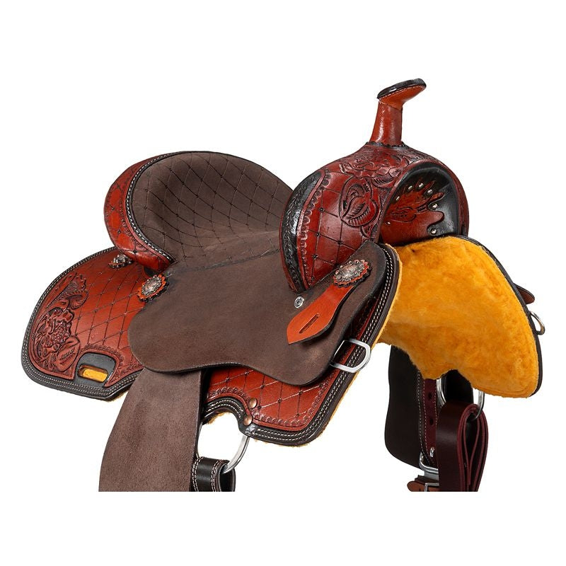 Silver Royal Youth Webber Barrel Saddle