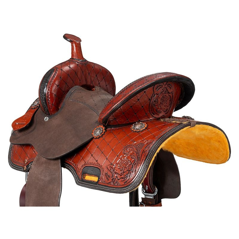 Silver Royal Youth Webber Barrel Saddle