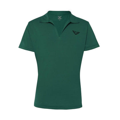 TuffRider Kids Taylor Short Sleeve Polo Large Hunt