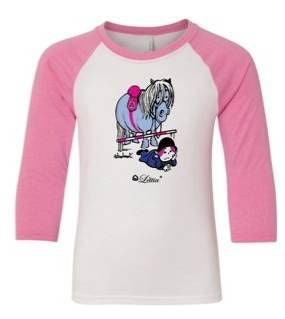 Thelwell Kids Cotton T Shirt XSmall Fall/Pink