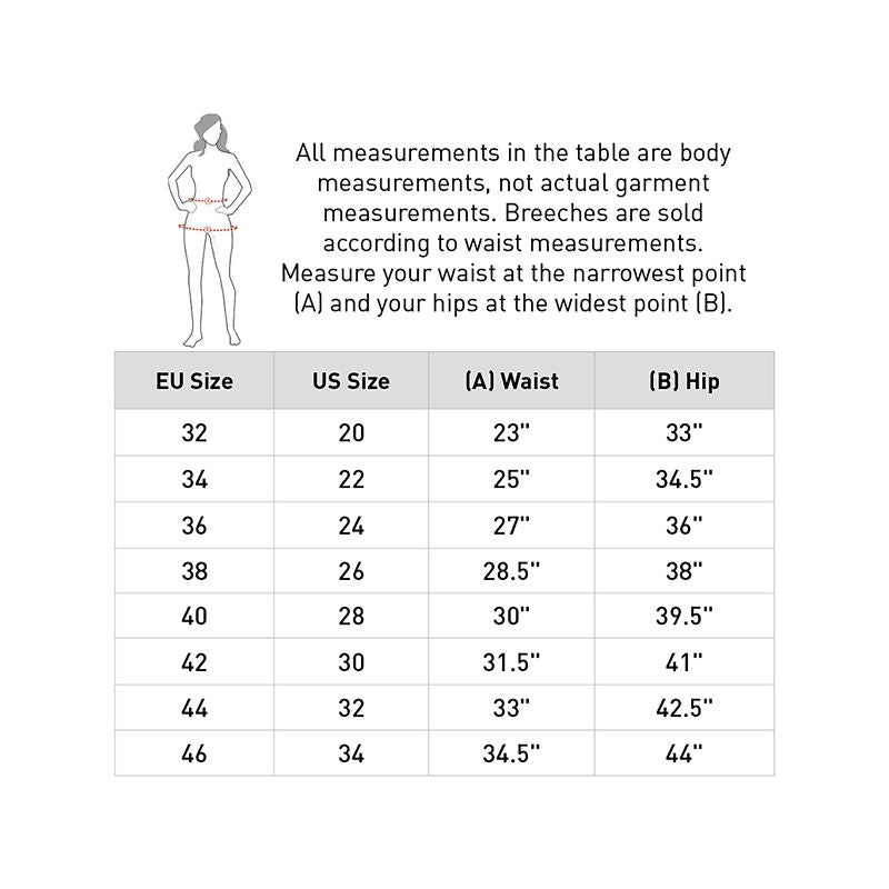 Horze Ladies Gillian Silicone Full Seat Tights 28