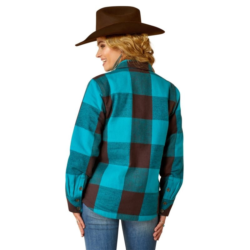 Ariat Ladies Plaid Shirt Jacket