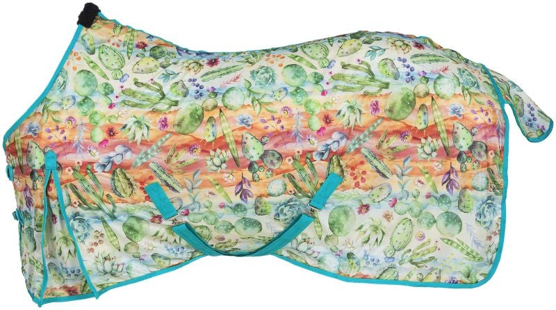 Tough1 Poly Mesh Summer Sheet Cactus Pony