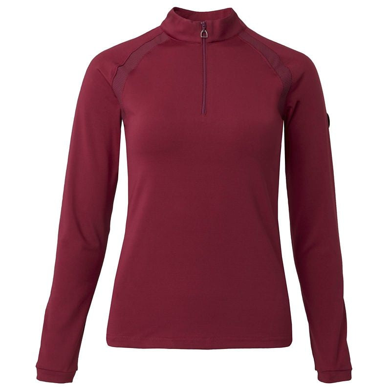 Horze Mia Womens LS Training Polo Shirt