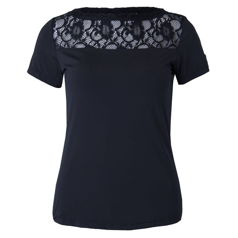 B Vertigo Natalia Womens Boat Neck Shirt